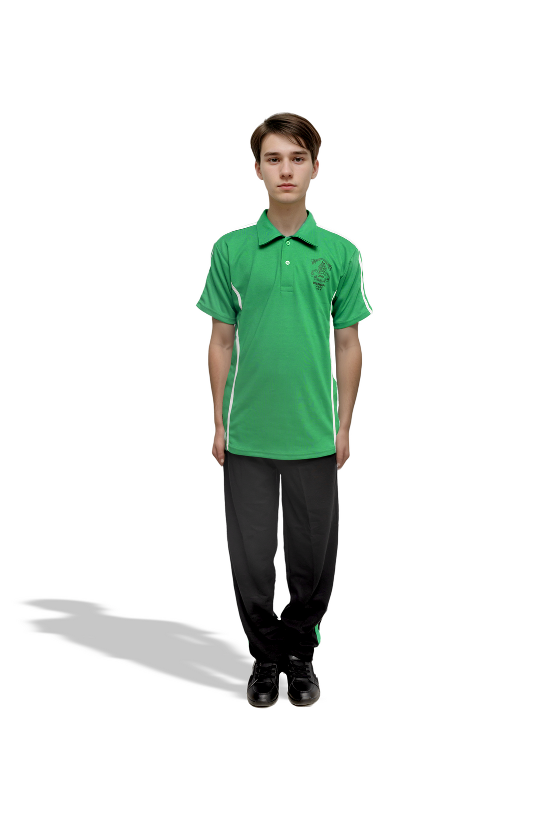 Boys Green Sports Uniform Set