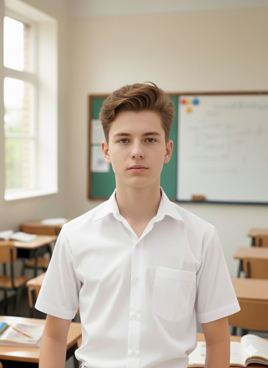 Bishop's white Shirt