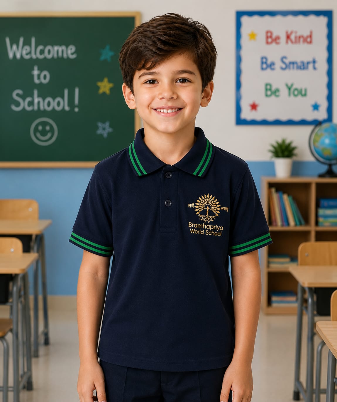 BWS PRIMARY TEE GREEN