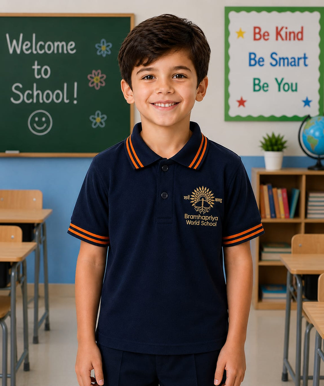 BWS PRIMARY TEE ORANGE