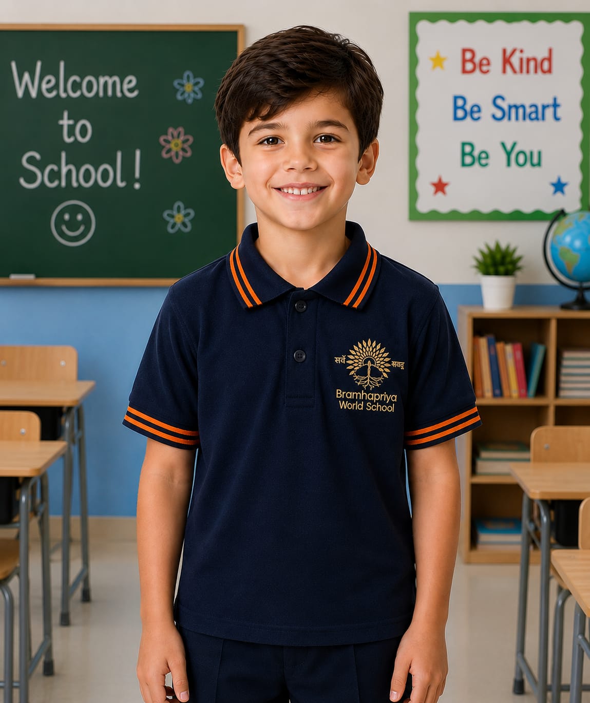 BWS PRIMARY TEE ORANGE