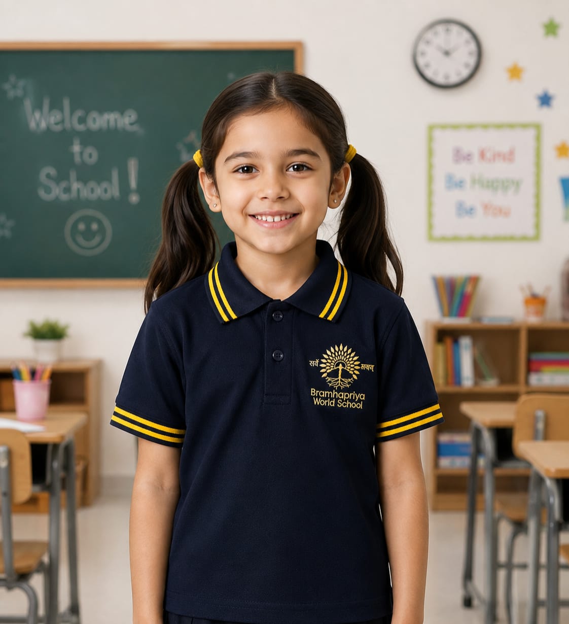 BWS PRIMARY TEE YELLOW