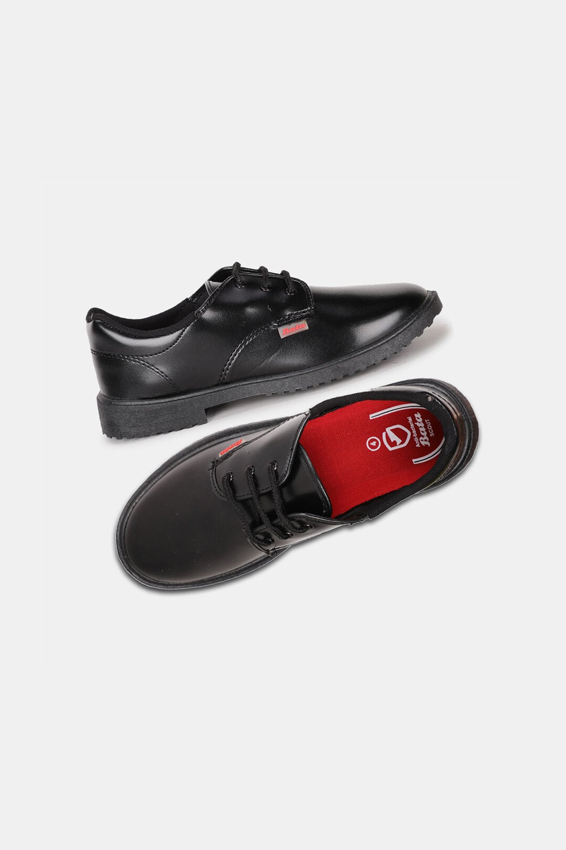 Bata Black Lace Boy Shoes