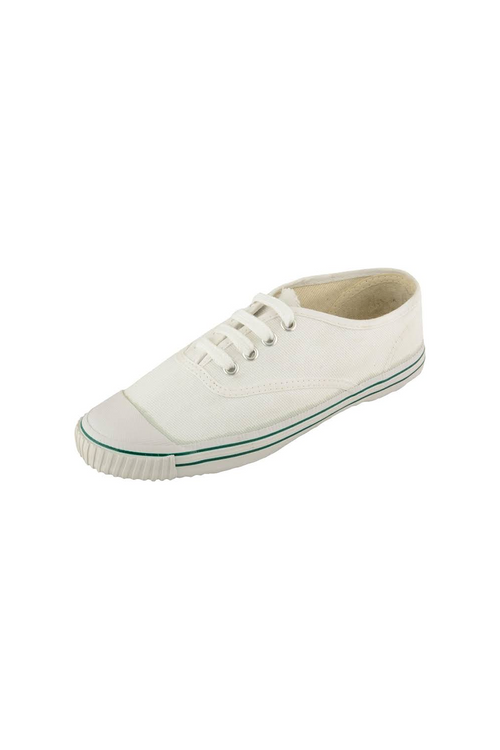 Binny Canvas White Lace