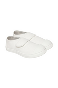 Binny Canvas White Velcro