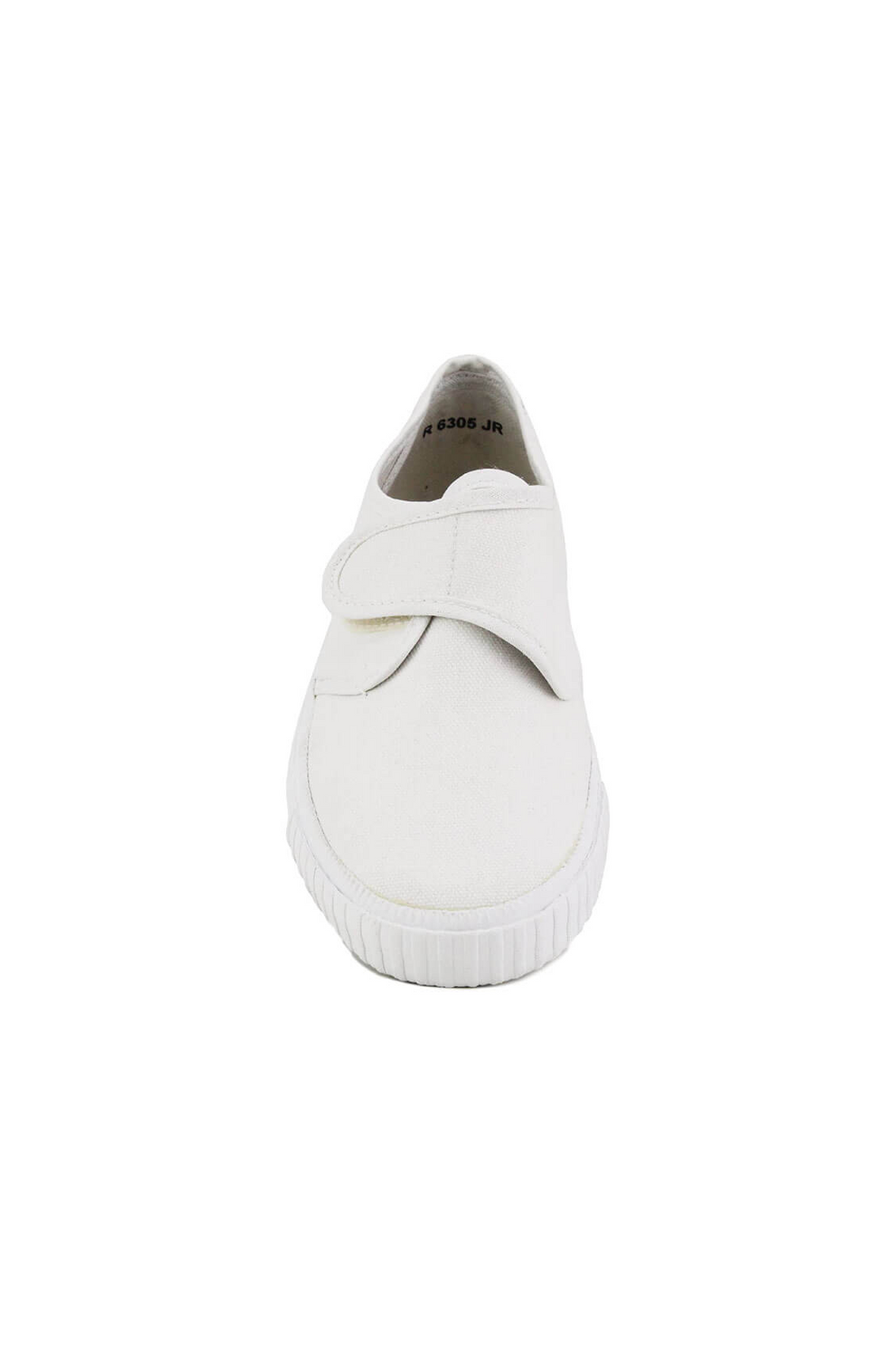Binny Canvas White Velcro