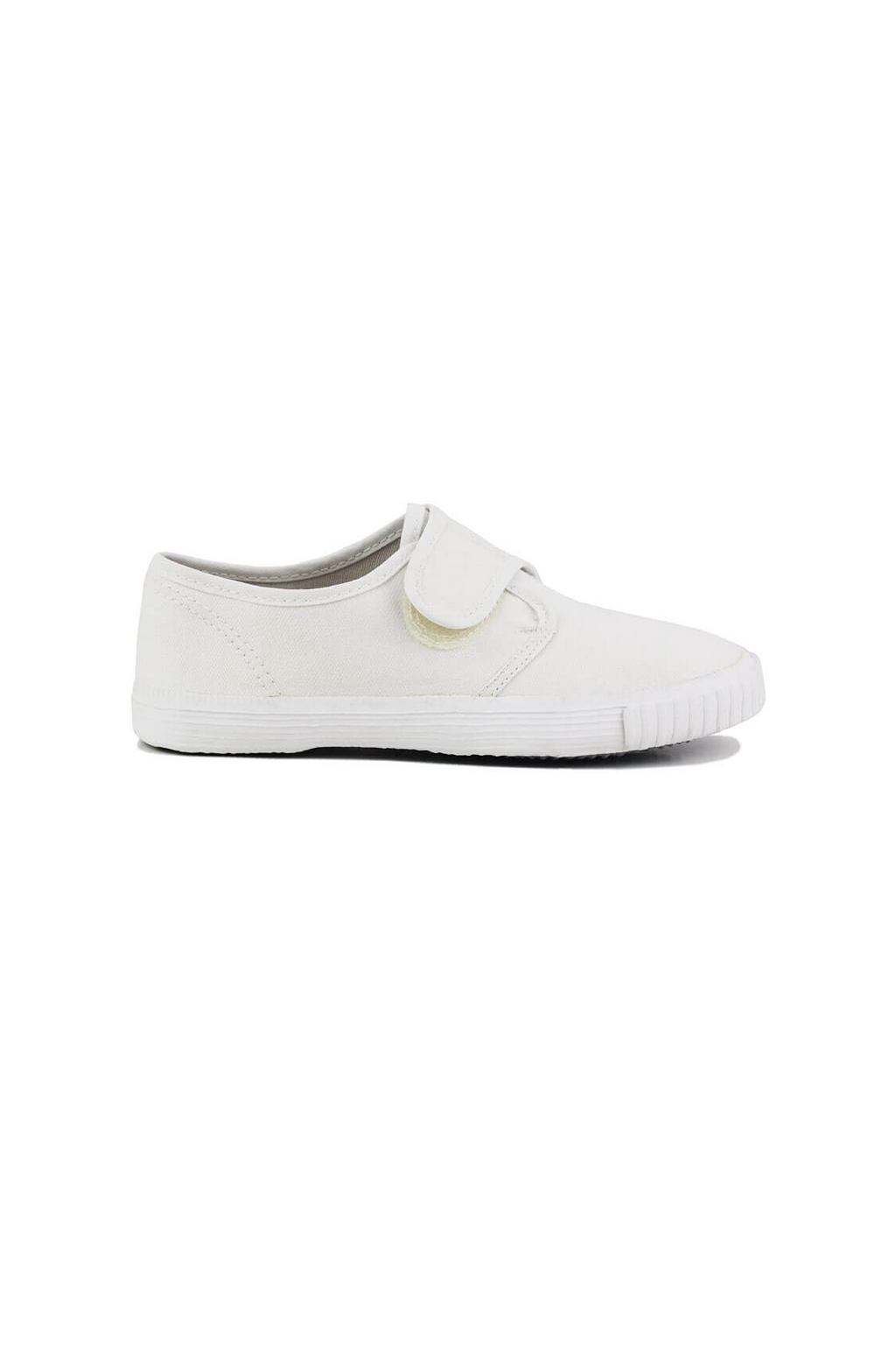 Binny Canvas White Velcro