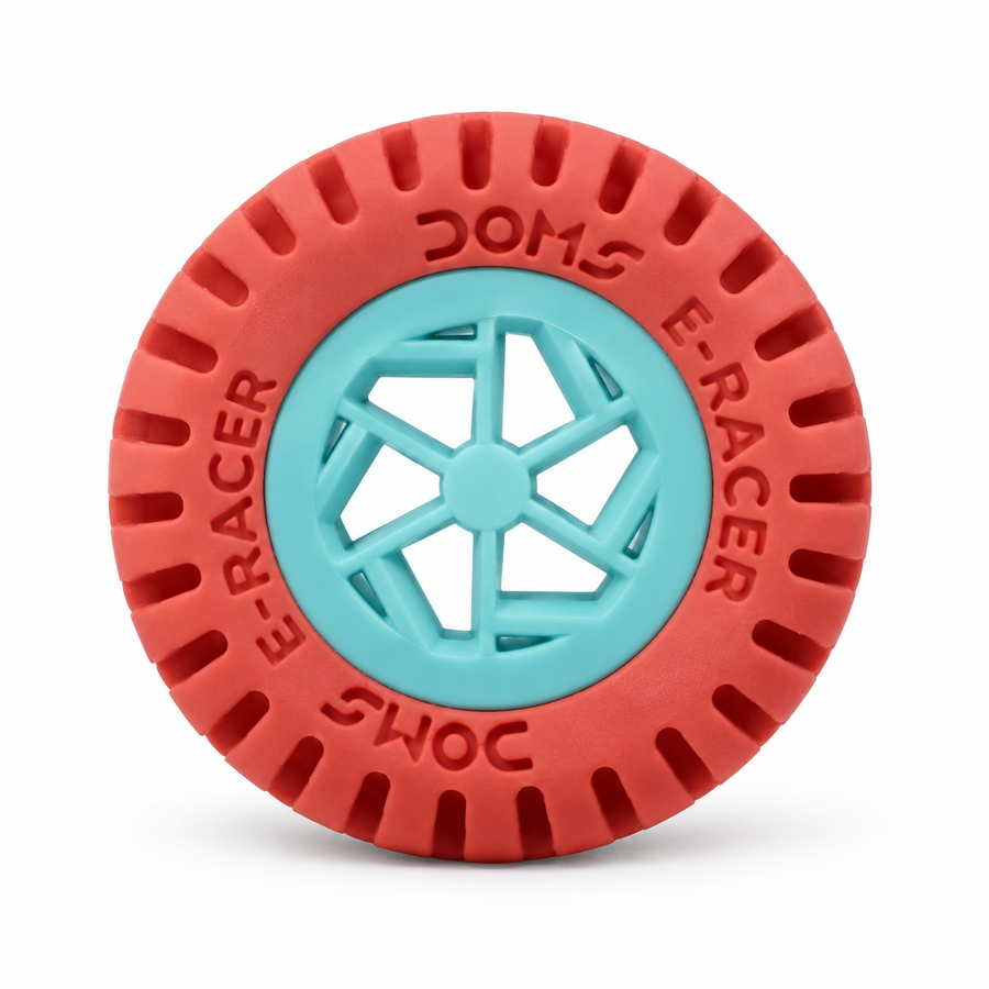 DOMS E-Racer Eraser — Red Turquoise