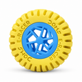 DOMS E-Racer Eraser — Yellow Blue — AI-enhanced product image