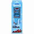 DOMS SpeedZ Junior Stationery Kit — Blue accessories — AI-cleaned product photograph