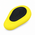 DOMS Grip Pop eraser, yellow and black, without outer wrapper — AI-enhanced product image