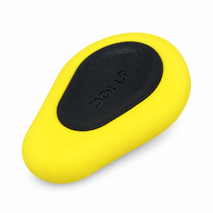 DOMS Grip Pop Eraser — Yellow and Black
