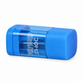 DOMS Neon Erasner eraser-sharpener, Royal Blue, one piece; AI-enhanced product image