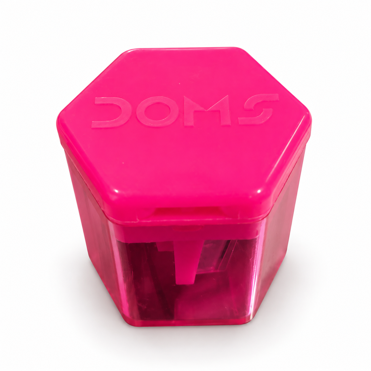 DOMS Pencil Sharpener – Article 8754 — Pink — AI-cleaned product photograph
