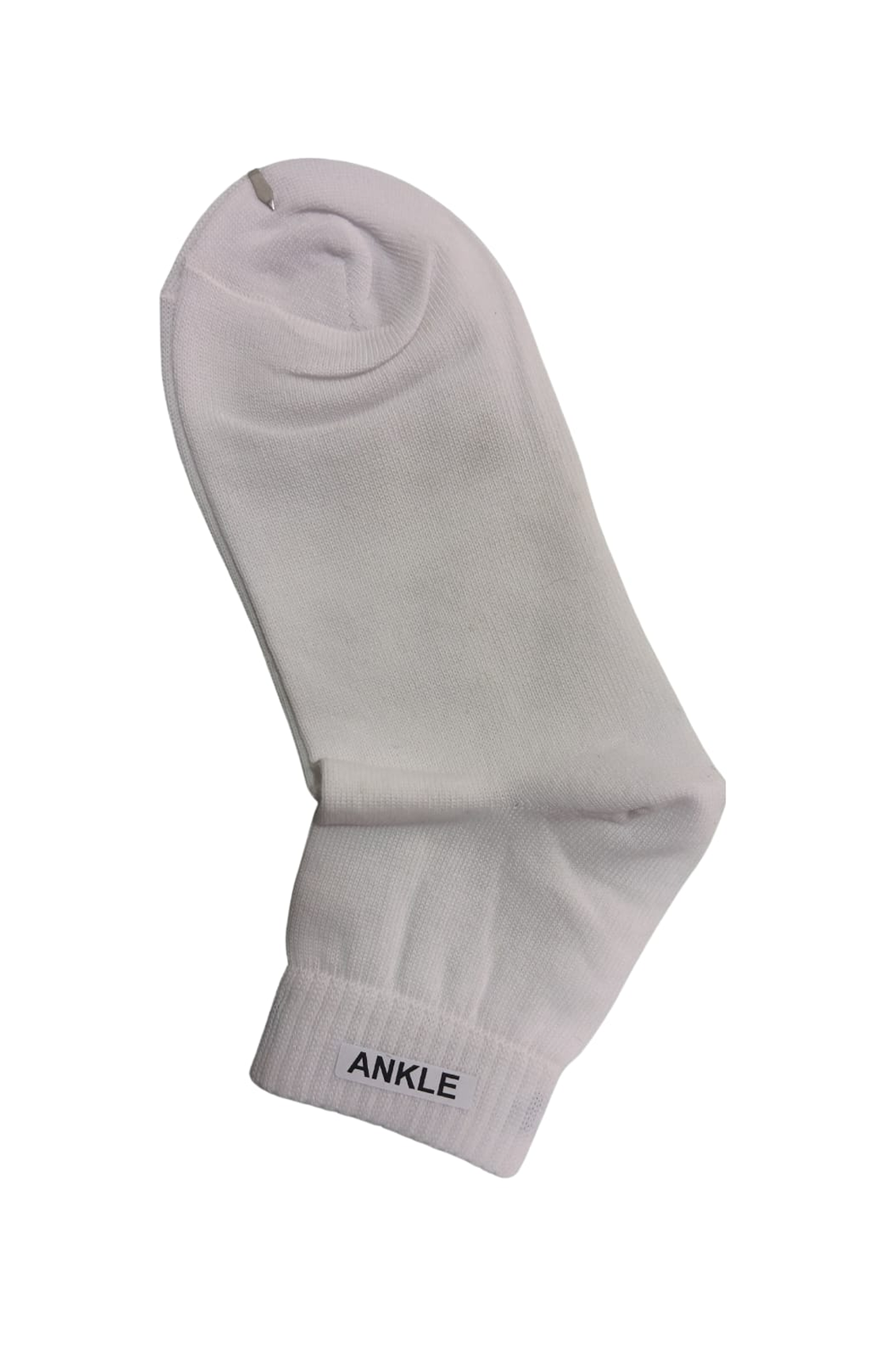 WHITE ANKLE SOCKS