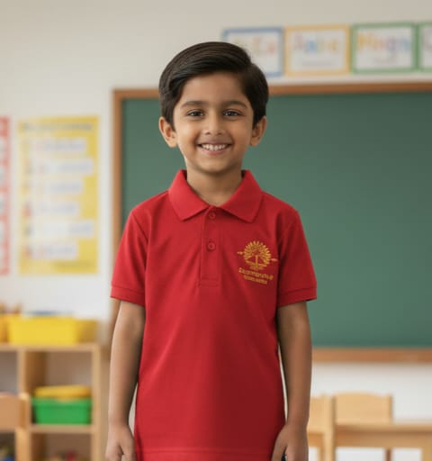 BWS LKG TEE RED