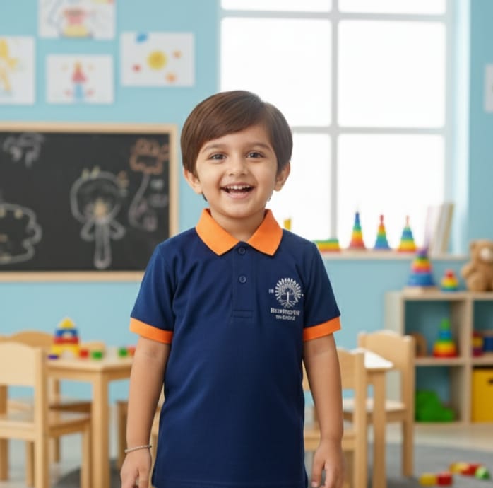 BWS PRIMARY TEE ORANGE