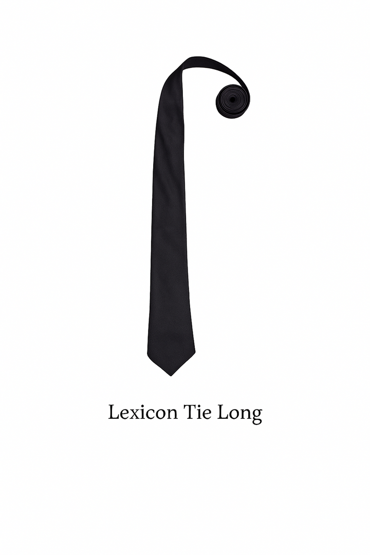 Lexicon Tie With Knot