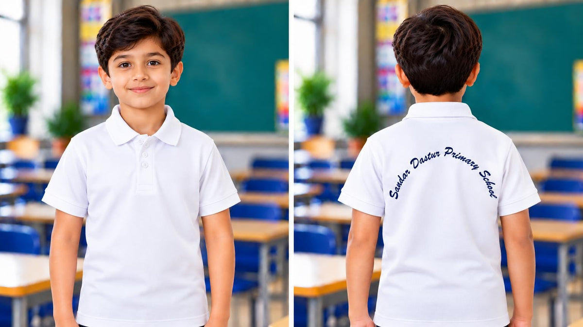 DASTUR PRIMARY TEE WHITE