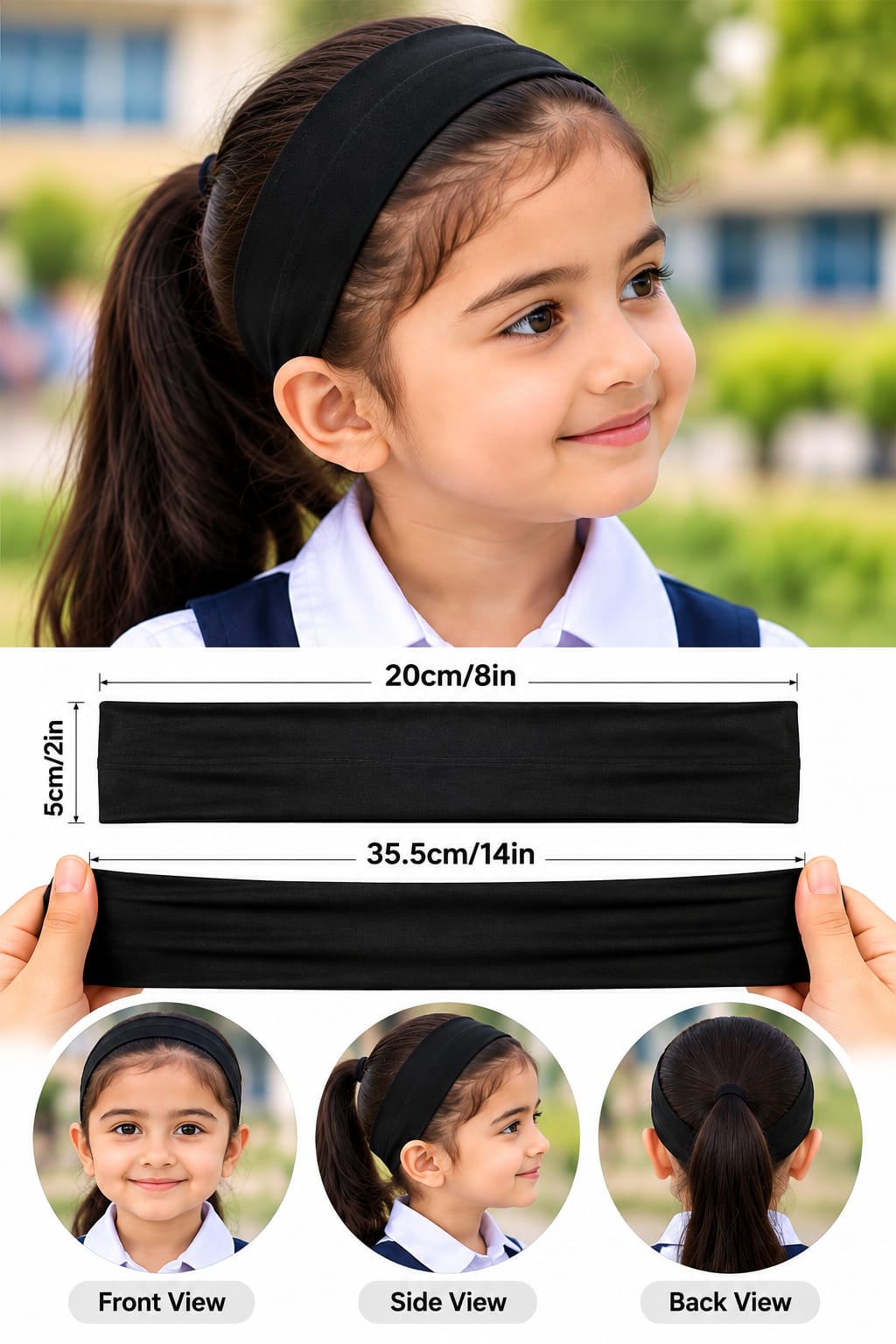 DASTUR HIGH SCHOOL GIRLS PT HAIR BAND