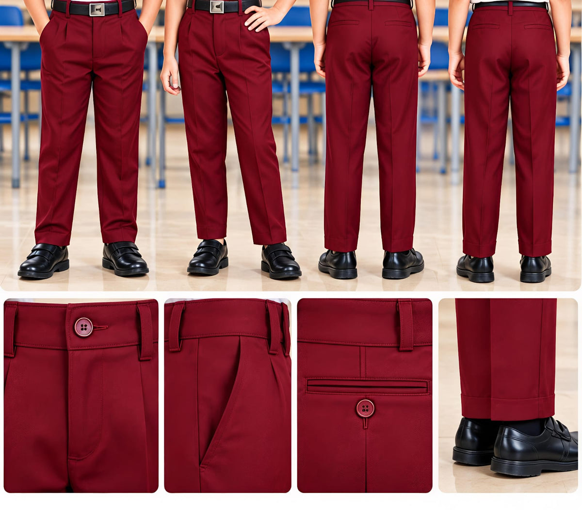 SPAN TROUSER 1ST TO 10TH ( UNISEX )