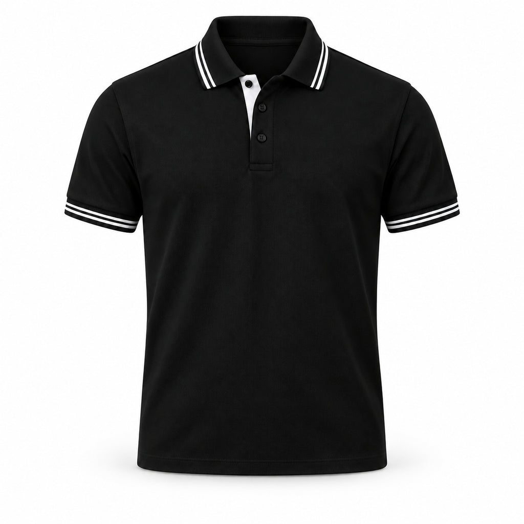 Rufty Double Tipping – 260 GSM Customised Polo T-Shirt